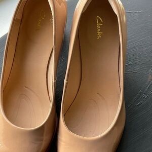 Clarks Women's Nude Heels